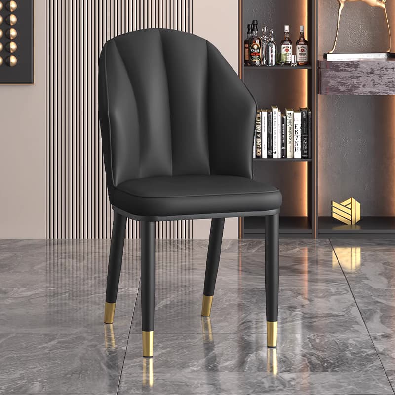 简约现代轻奢餐椅北欧靠背椅简约椅子家用餐厅椅软包化妆凳餐桌椅