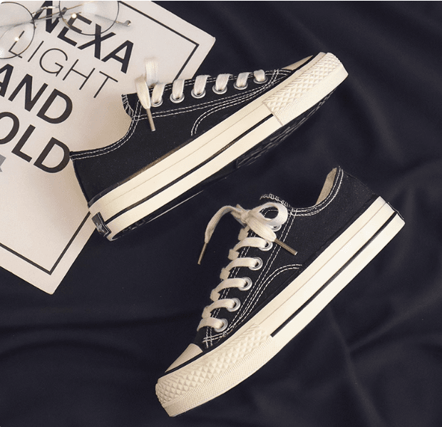 新款韓版百搭潮鞋帆布