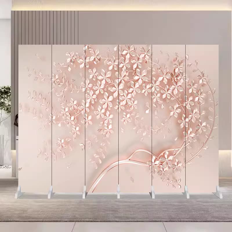 简约现代可定做屏风隔断客厅酒店简易折叠移动房间办公室玄关折屏