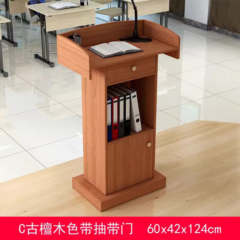 讲桌主持台演讲台发言台咨客台经济型简约现代迎宾台导购台接待台