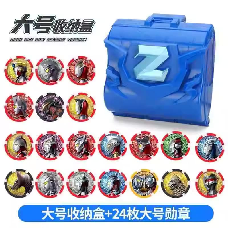 澤的塔升華器超人變身器軟膠人偶勛章貝利啞黃昏黑暗魔劍玩具套裝